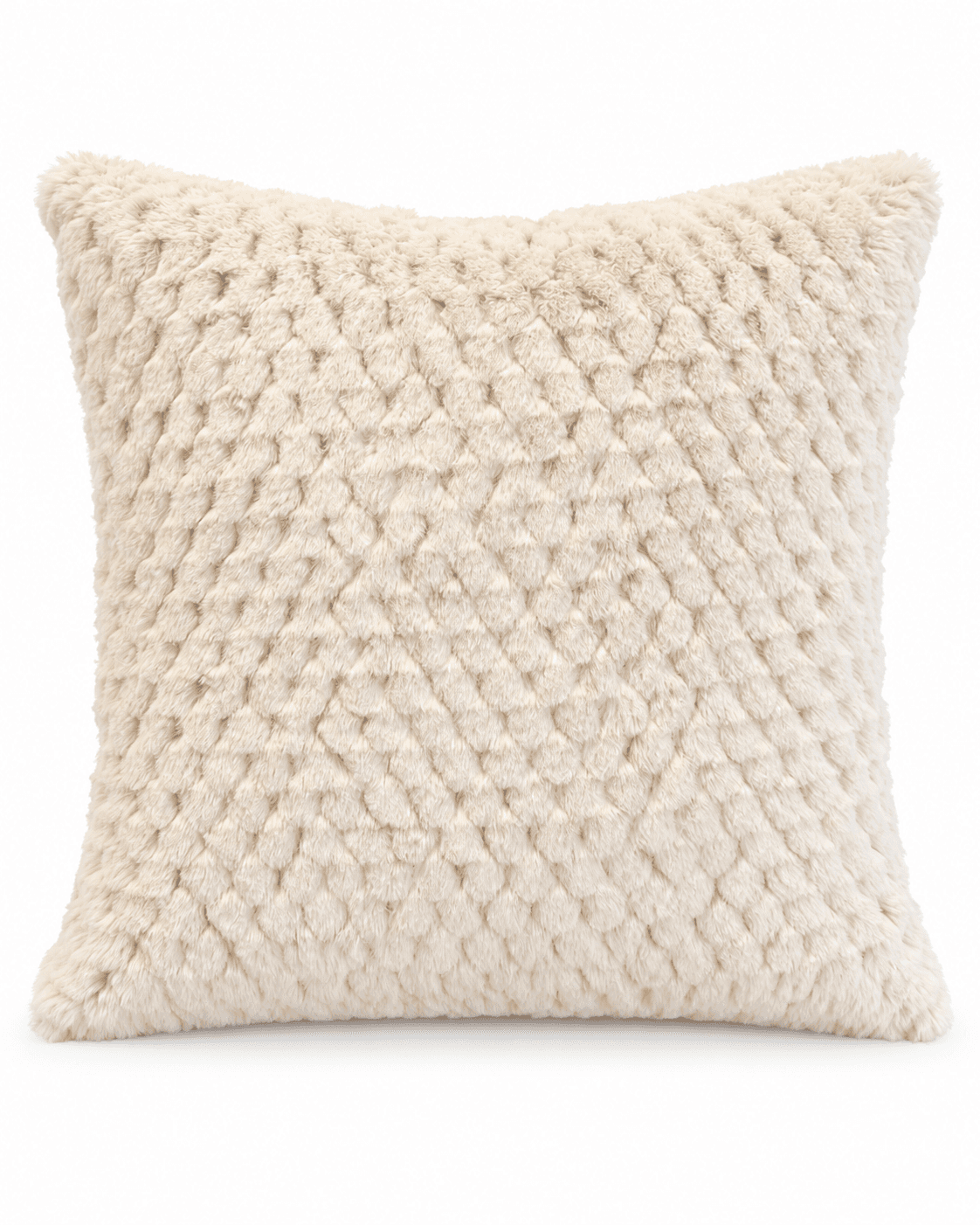 Ivory Pebble Cushion