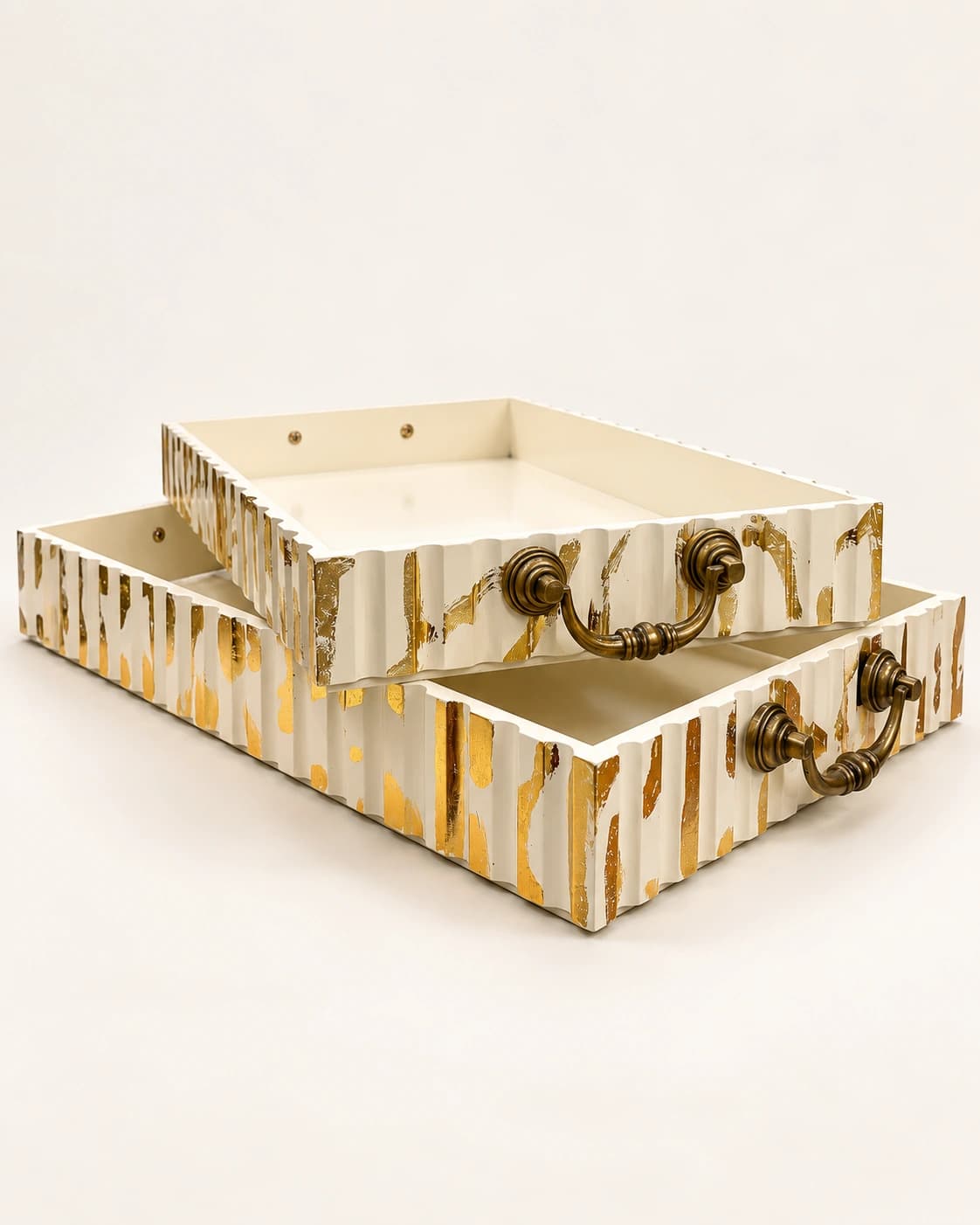 Ivory Aurelia Tray Set