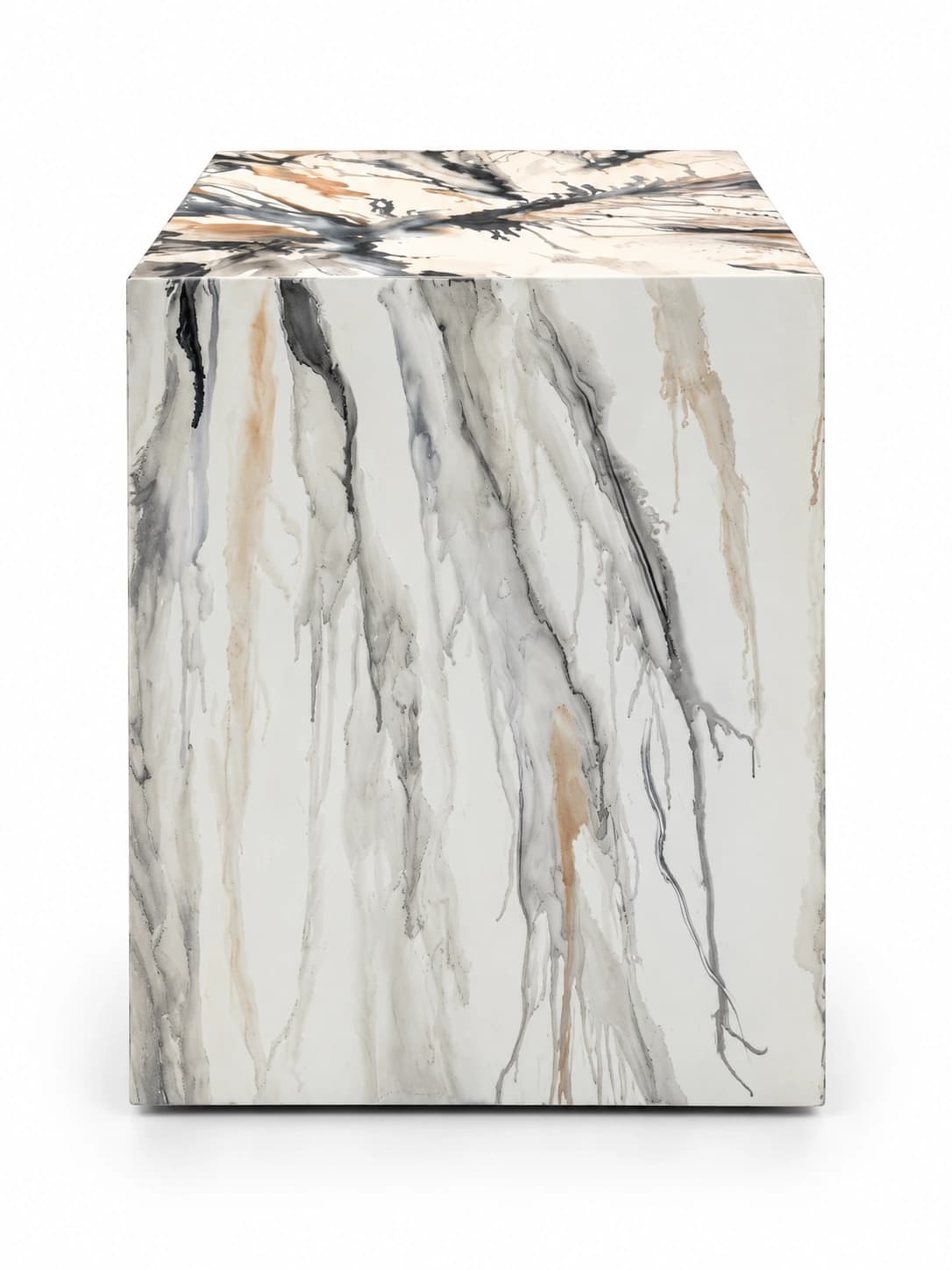 Strata Cube Accent Table